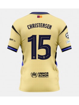 Muži Futbalové oblečenie Barcelona Andreas Christensen #15 2025-26 Krátky Rukáv - Preč